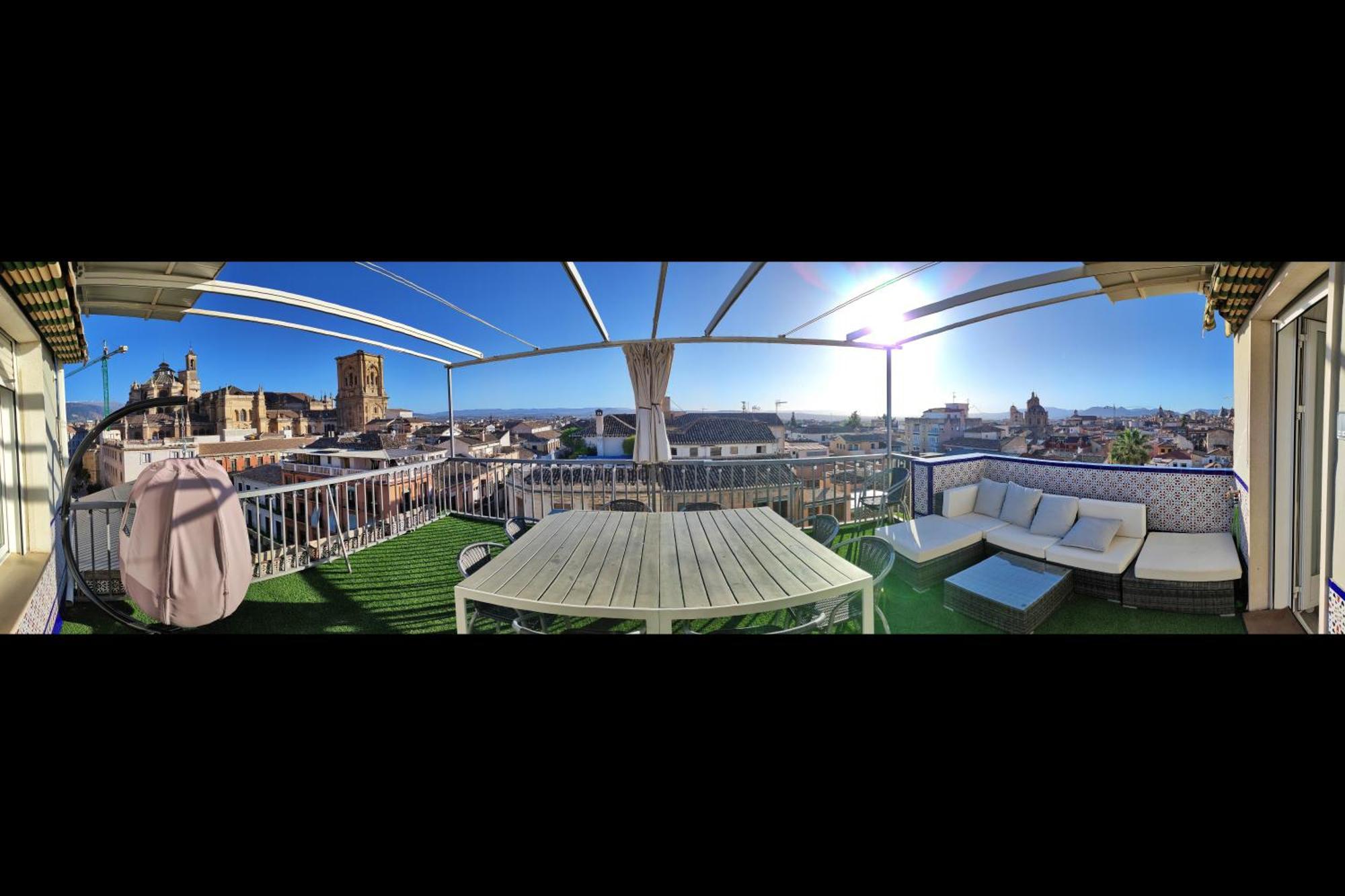 Appartement Atico Panorama Catedral à Grenade Extérieur photo
