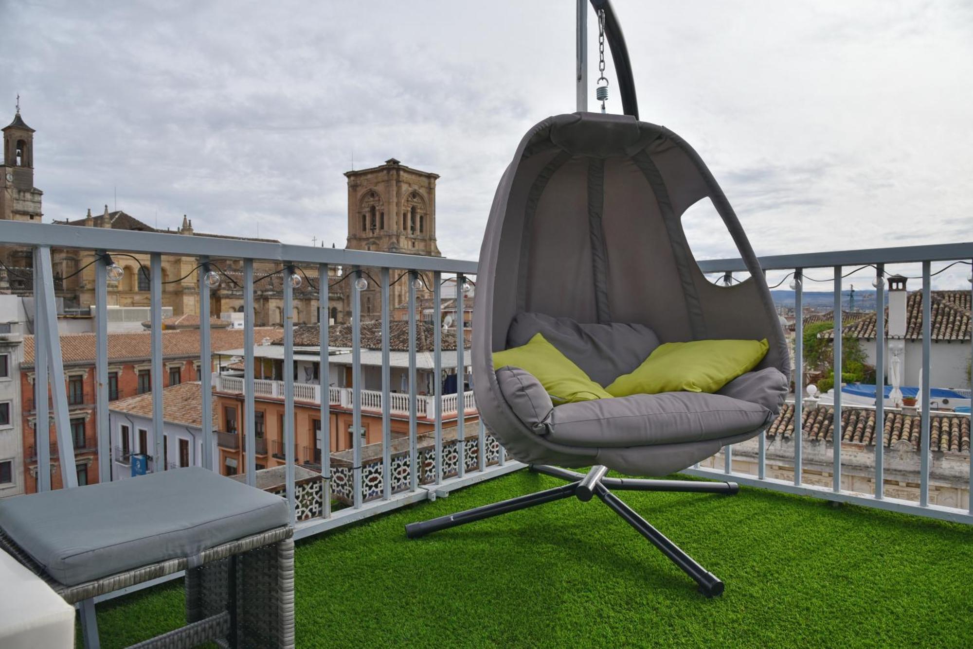 Appartement Atico Panorama Catedral à Grenade Extérieur photo