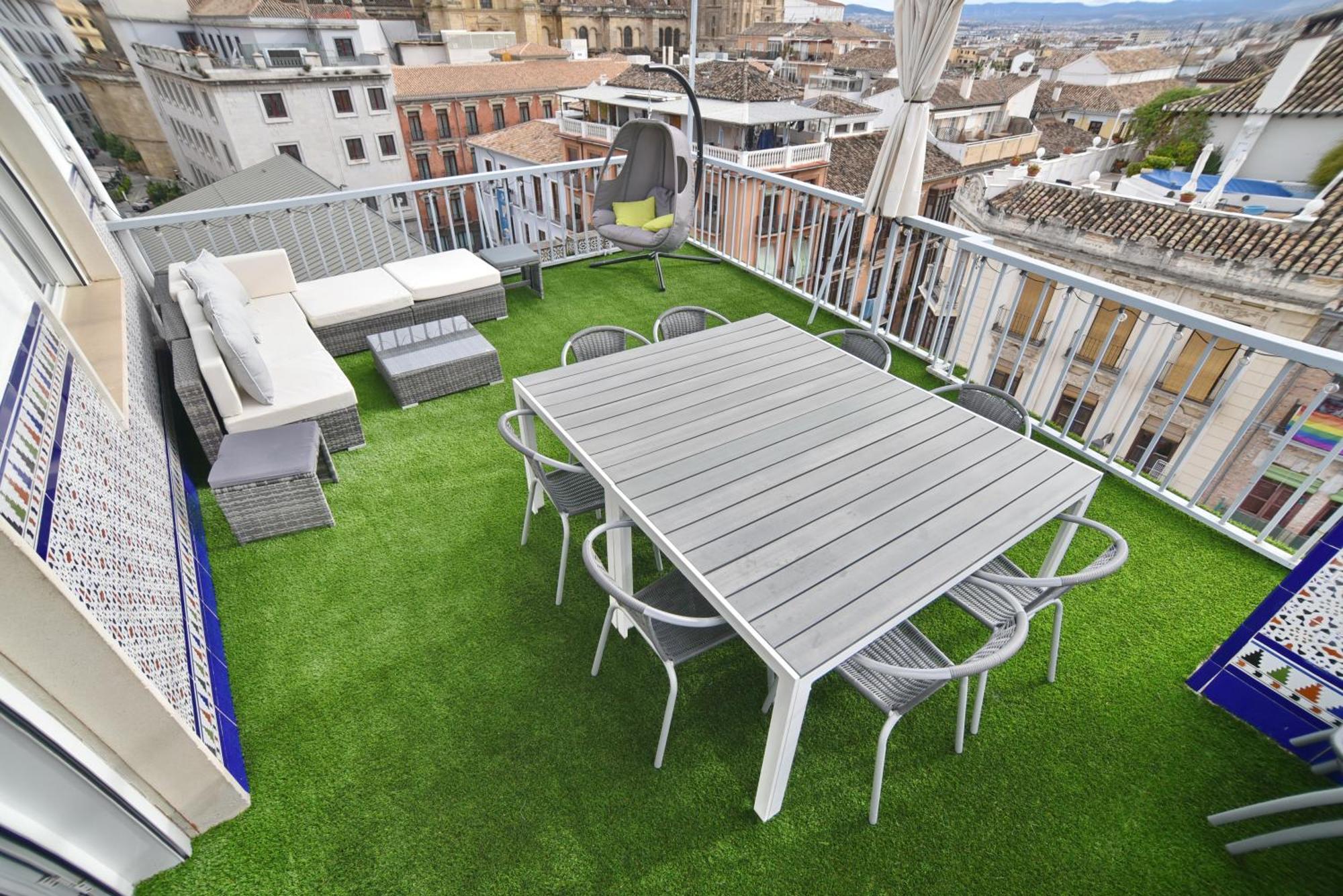 Appartement Atico Panorama Catedral à Grenade Extérieur photo
