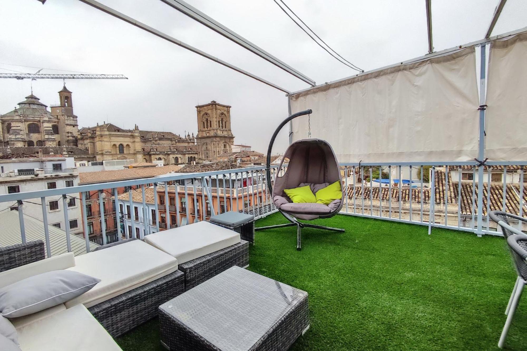 Appartement Atico Panorama Catedral à Grenade Extérieur photo